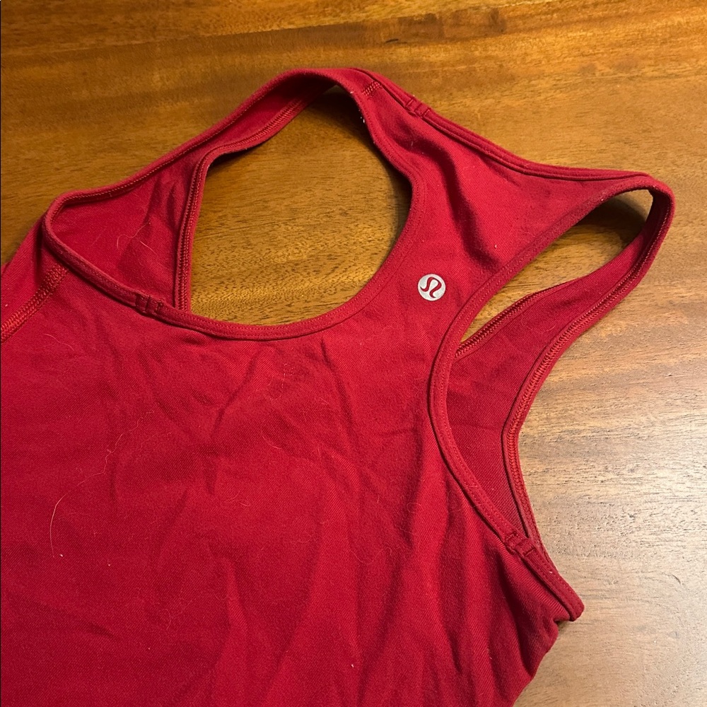 lululemon athletica Raspberry Racerback Tank - Picture 3 of 3